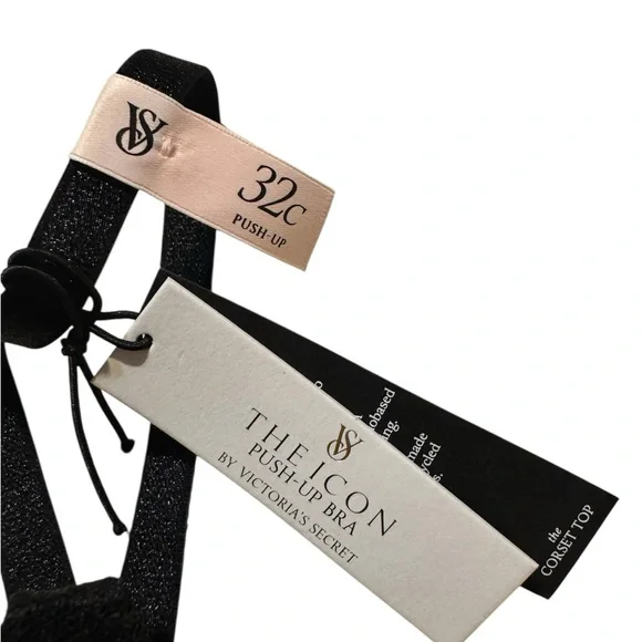 Victoria's Secret Black Lace Longline Bra - Picture 4 of 4